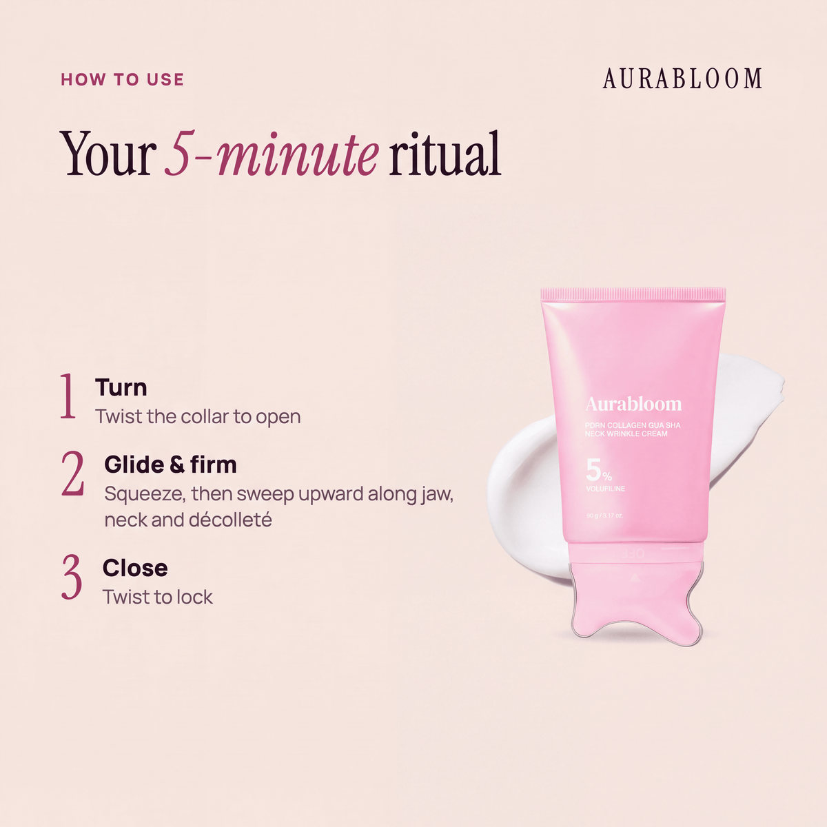 PDRN Collagen Gua Sha Neck Cream