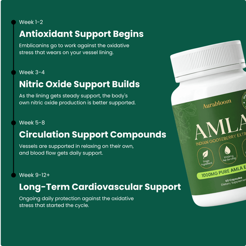 Amla Capsules - Blood Pressure Support