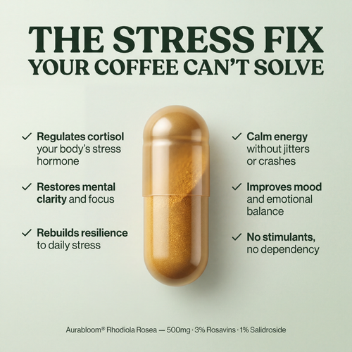 Rhodiola Rosea Capsules (500mg)